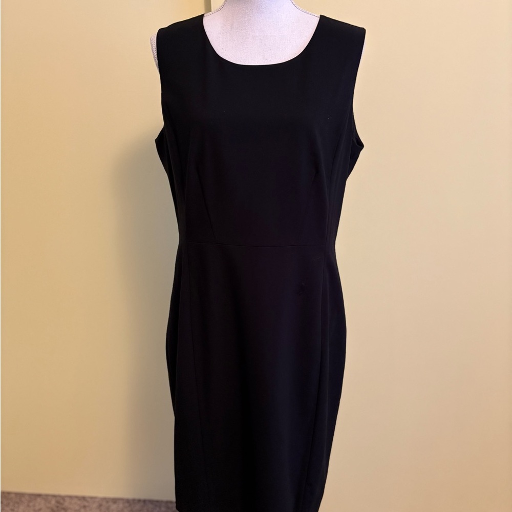 Calvin Klein Classic Black Midi Dress